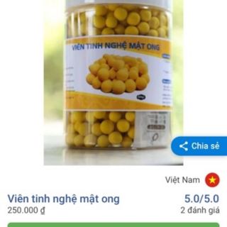 Sỉ 1kg Viên nghệ mật ong nhà làm có kiểm định