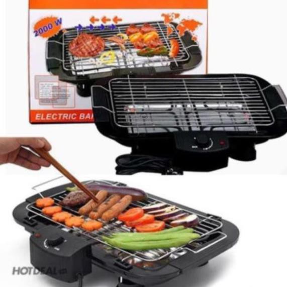 Bếp Nướng Điện Không Khói BBQ Hàn Quốc – bếp nướng loại dài cao cấp tiện dụng thỏa sức mang theo du lịch