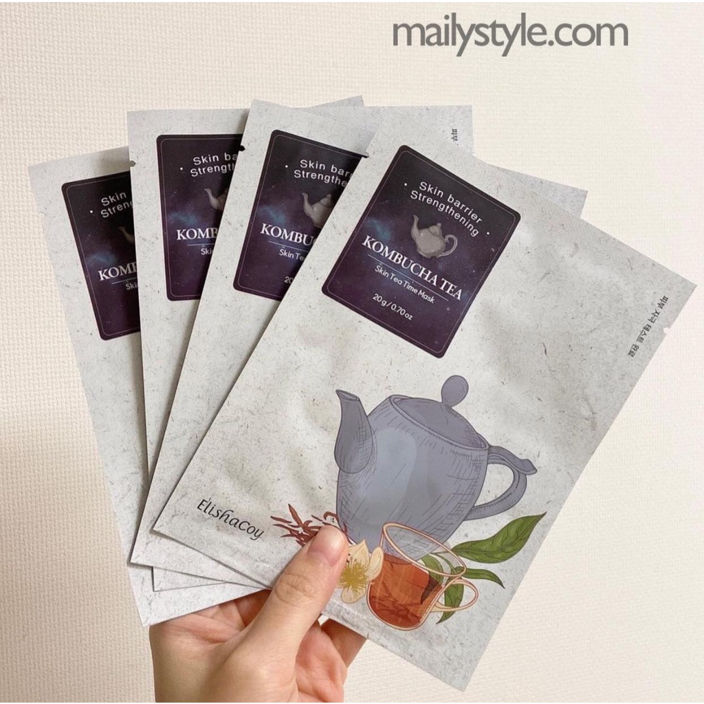E03_Mặt Nạ Trà Đen Kombucha Skin Tea Time Mask