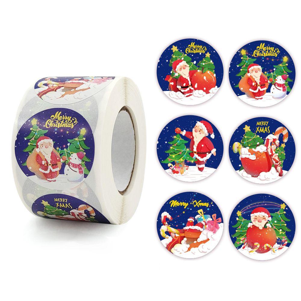 1 Sticker Giấy Dán Trang Trí Giáng Sinh Đa Năng