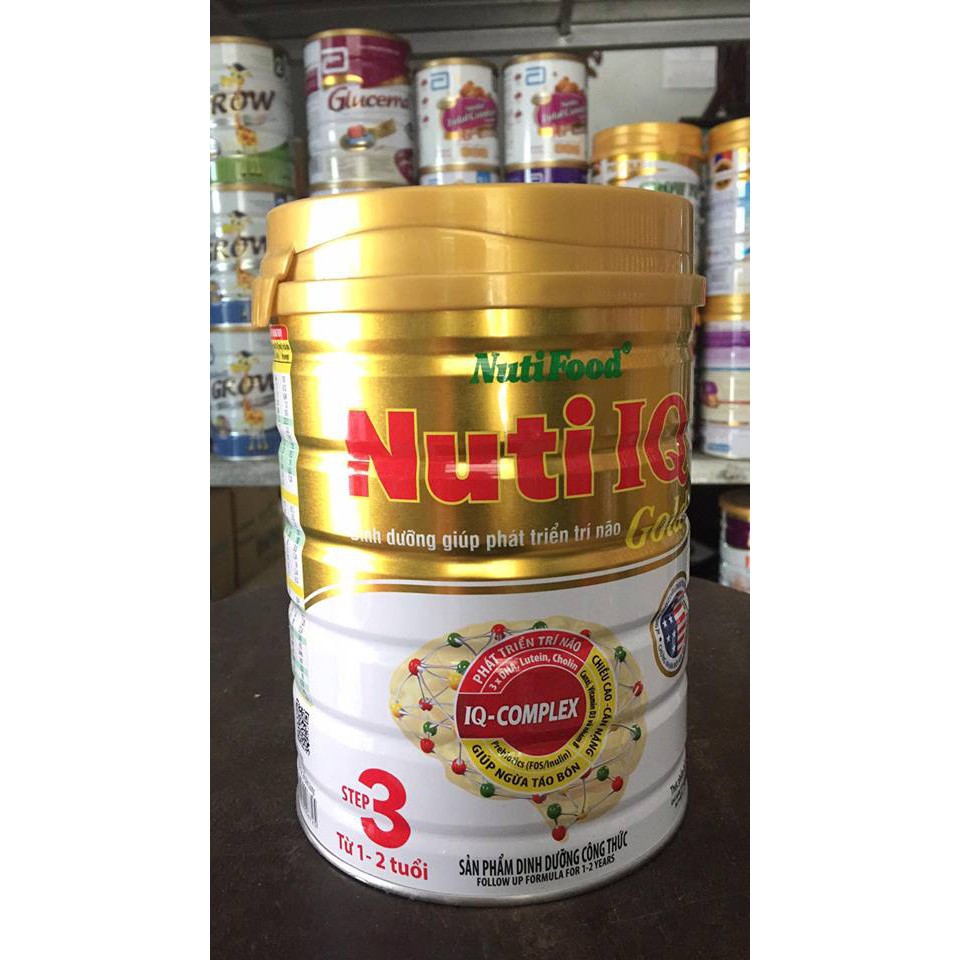 SỮA NUTI IQ GOLD STEP 3 900G