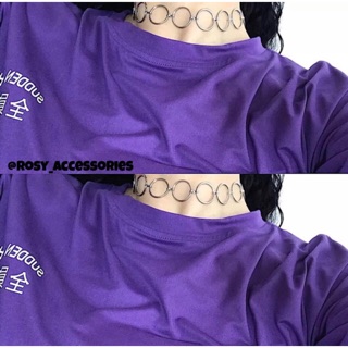 ROSY - CHOKER MẶT TRÒN MINI (ẢNH THẬT Ở CUỐI!!!)