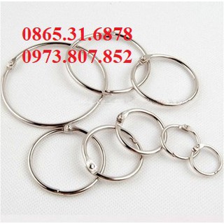 Combo 10 Chiếc Vòng Inox Card ring binders