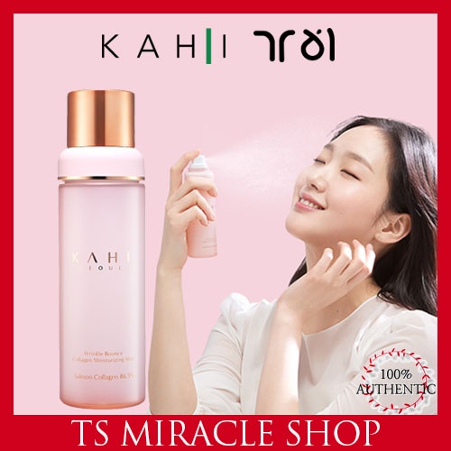 Xịt khoáng KAHI SEOUL chiết xuất collagen chống nếp nhăn dung tích 100ml