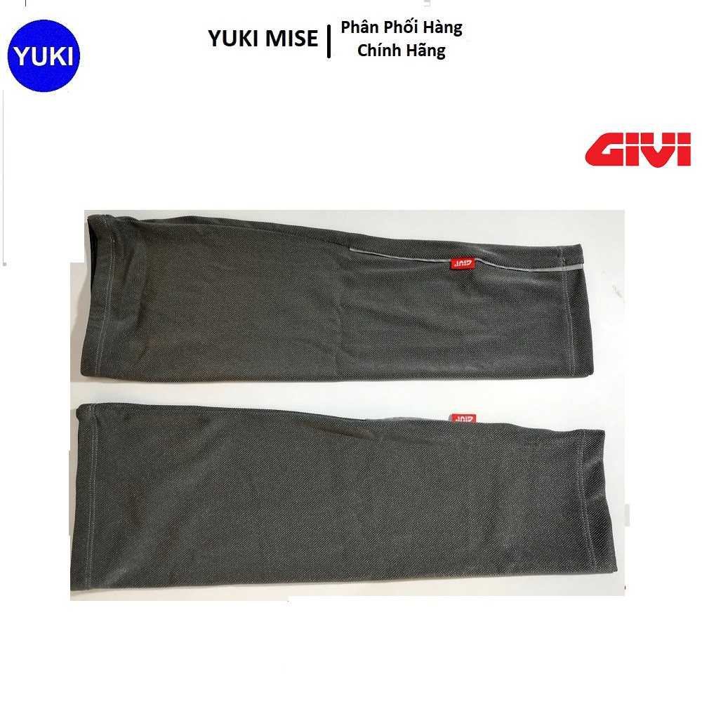 Bao Cánh Tay Chống Nắng Givi Basic Armsox Dark Grey BS02DG YUKI MISE Phân Phối Chính Hãng💯