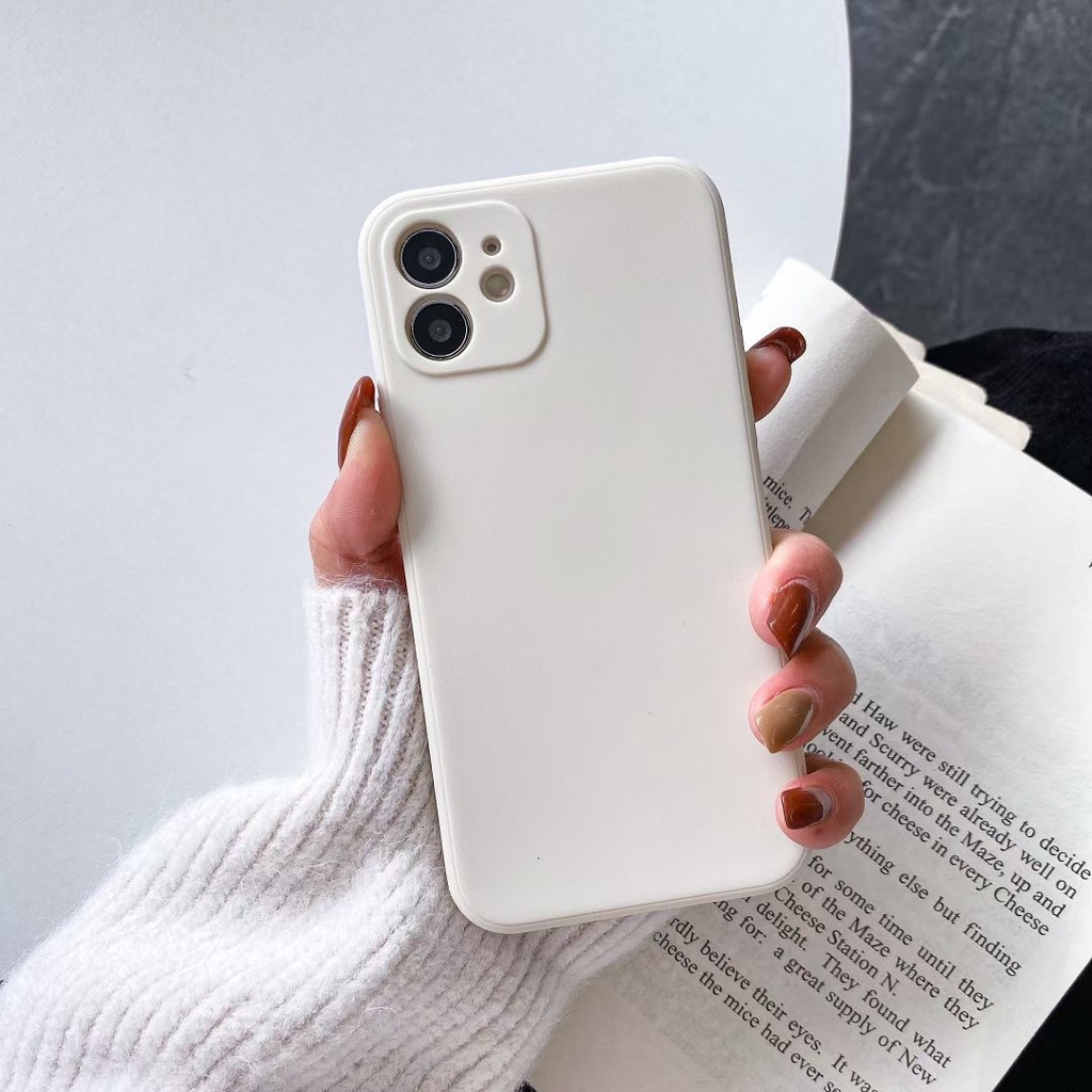 Ốp lưng iphone ốp điện thoại trơn dẻo 7 màu 6 6plus 6s 6splus 7 7plus 8 8plus x xr xs 11 12 pro promax
