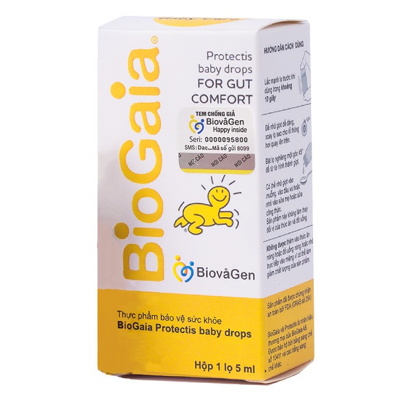 Men vi sinh Biogaia Protectis Baby Drops 5ml