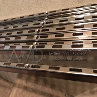 10 thanh ray gắn tường 1m đơn a1