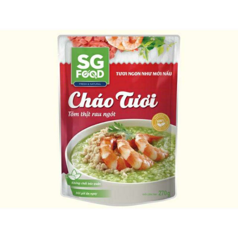 Cháo tươi SG food