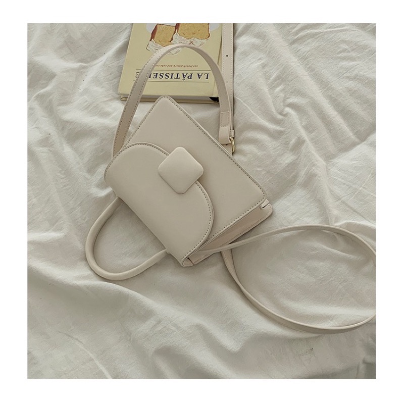 Túi xách nữ phong cách hàn quốc đeo cheo cầm tay khoá vuông màu Zuliashop8386