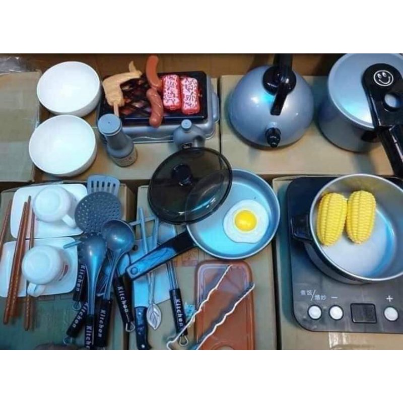 Bộ đồ chơi nhà bếp nấu ăn 36 món
