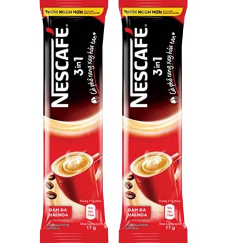 Combo 2 hũ Nescafe Việt đen đá hũ nhựa 40 gói x 16g Tặng 4 gói Nescafe đỏ 3in1 (17g) - cà phê Việt, cafe đen đá hòa tan