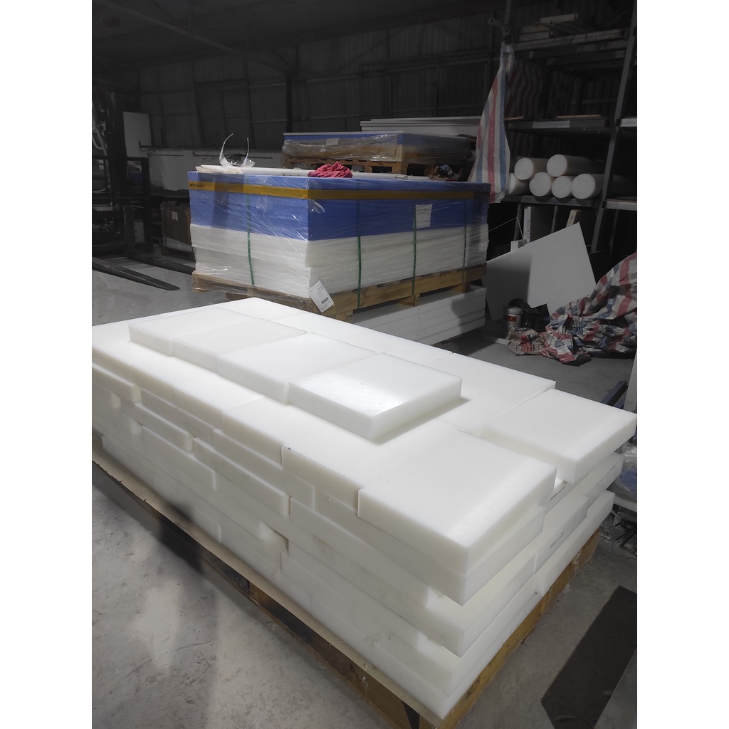 Nhựa cao phân tử UHMW-PE chịu mài mòn, chống dính 10x400x400mm