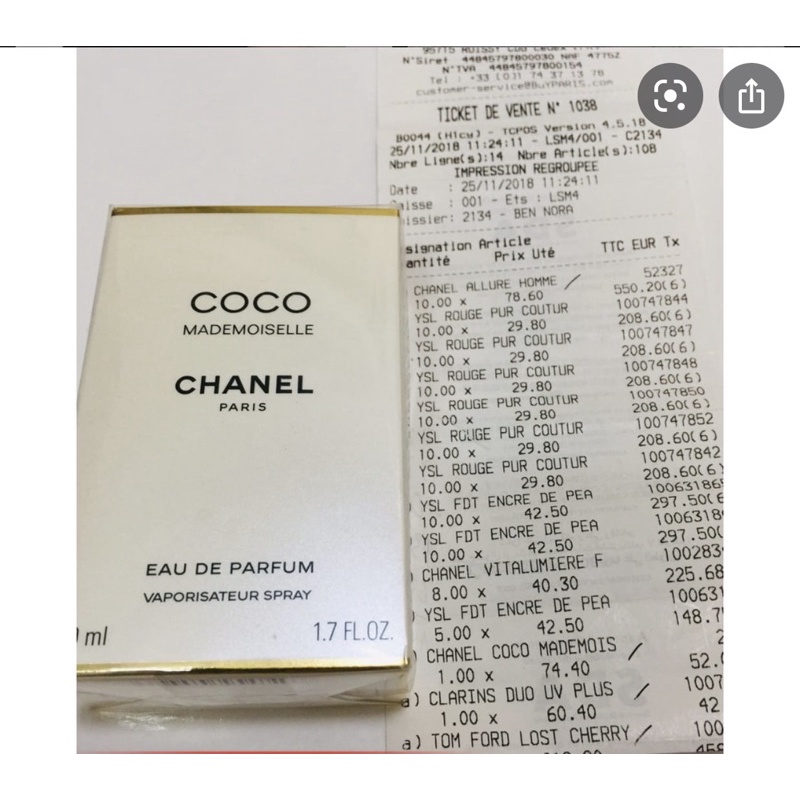 [Mẫu thử] Nước hoa Coco Chanel Mademoiselle | Thế Giới Skin Care