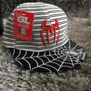 Nón snapback hình spider man - nón hip hop cho bé