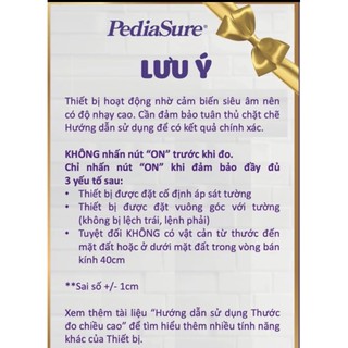[Tăng kèm 1 xe mini] Thước đo chiều cao (Hàng km abbott)
