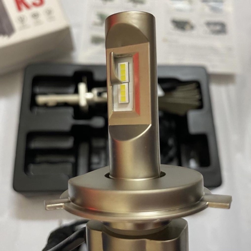 Đèn pha xe máy, Bóng led K3 chân h4 lắp Ô tô, Xe máy. Tản nhiệt hợp kim, Bảo hành 1 năm