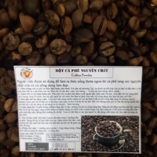 500g Cà Phê Rang Mộc 100% Nguyên Chất HANDMADE