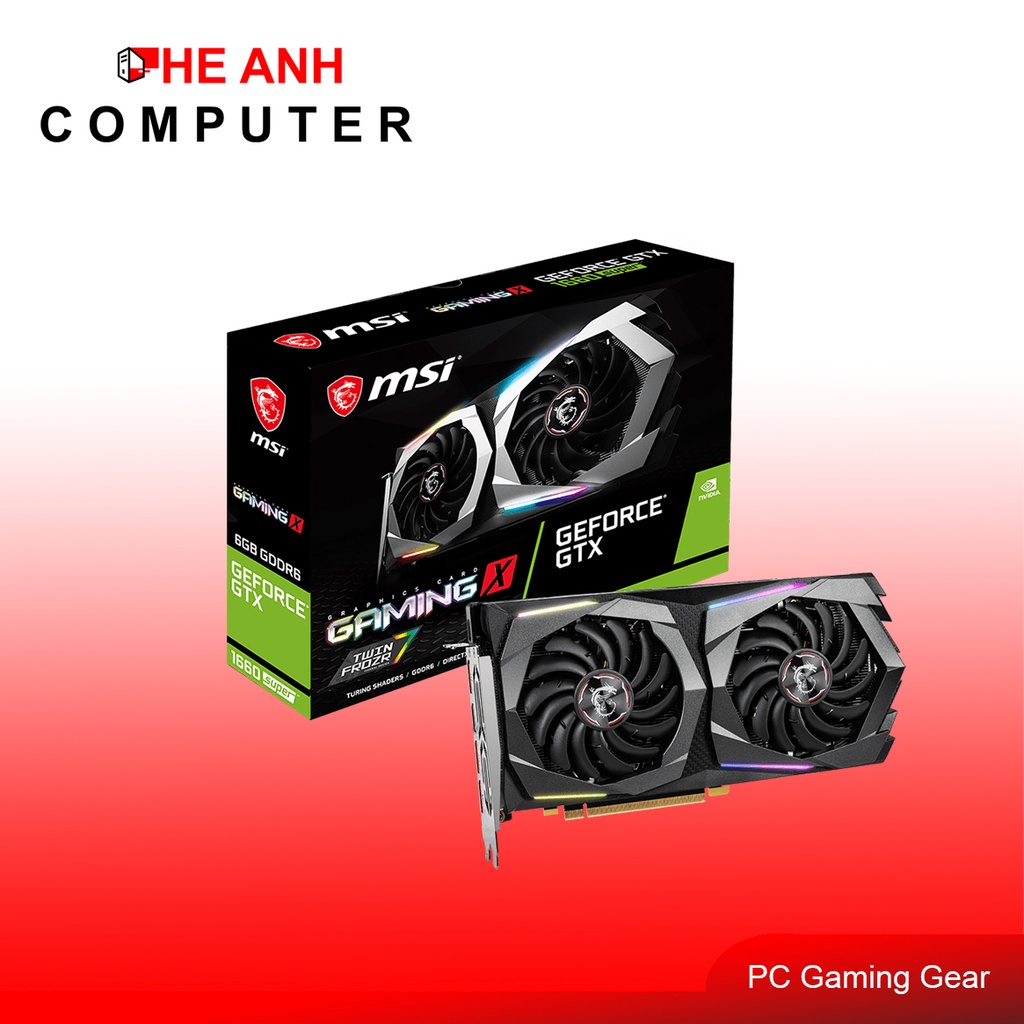 Card màn hình 2nd 1660ti / 1660 super 6gb các hãng gigabyte, asus, msi