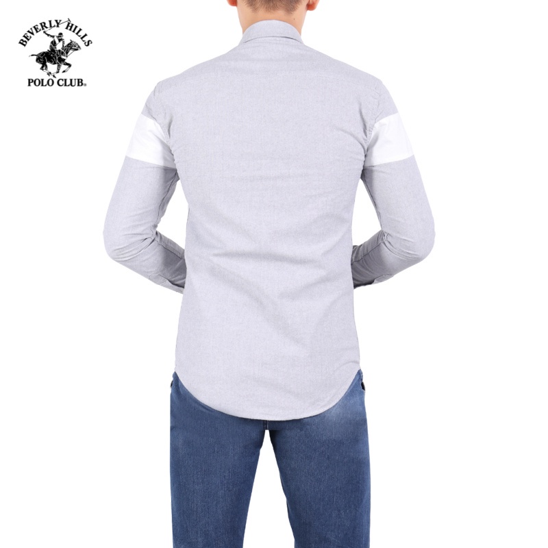 Beverly Hills Polo Club - Áo sơ mi Dài tay Nam Slimfit KMS- BHPC CMSLS20TL015