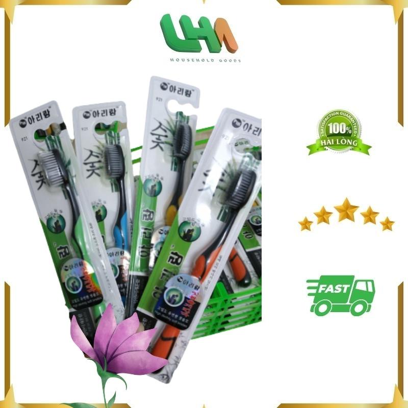 [RẺ NHẤT THỊ TRƯỜNG] Bàn Chải Đánh Răng Than Tre Hoạt Tính BOSSI Hàn Quốc (thanh lý)
