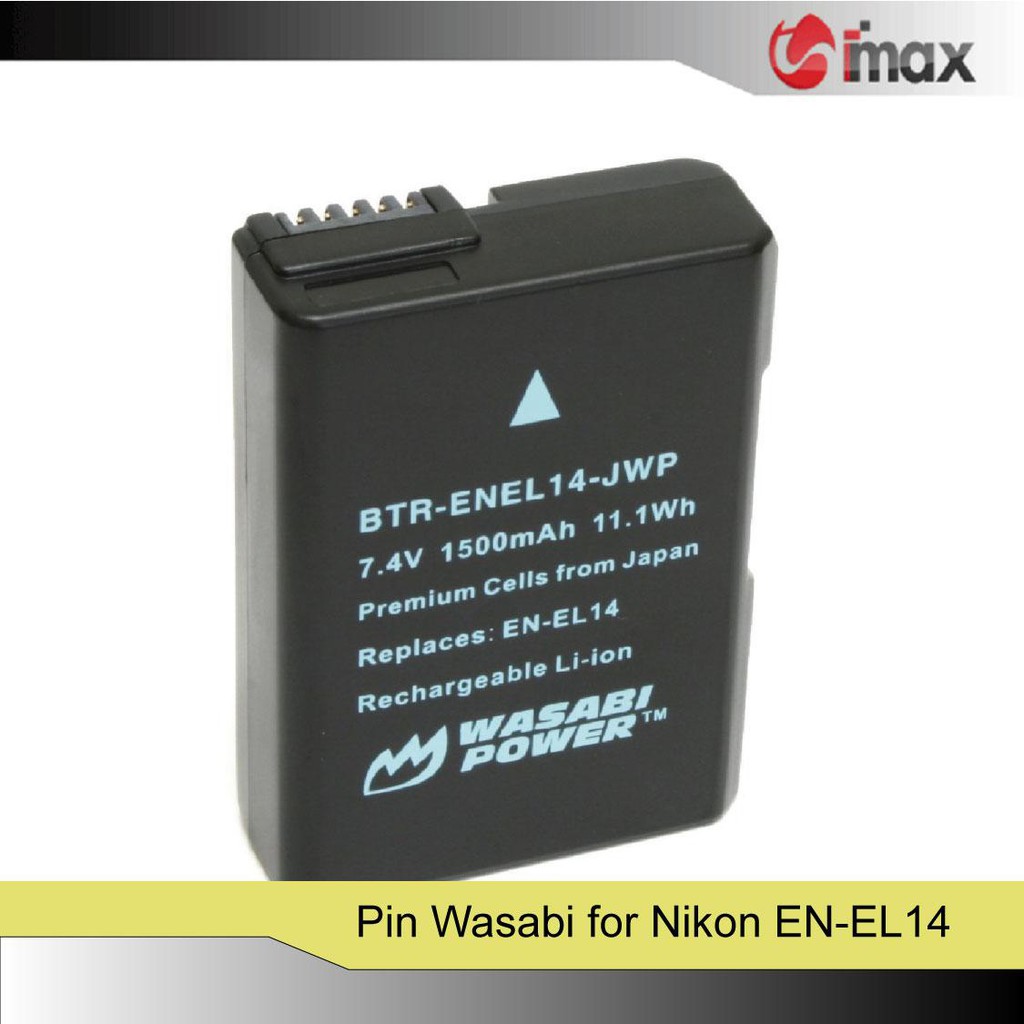 Pin máy ảnh Wasabi for Nikon EN-EL14A