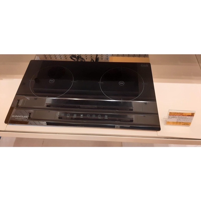 Bếp điện từ đôi Sunhouse SHB9122MT