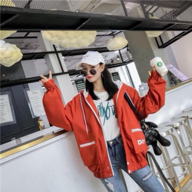 Áo khoác nư form rộng
