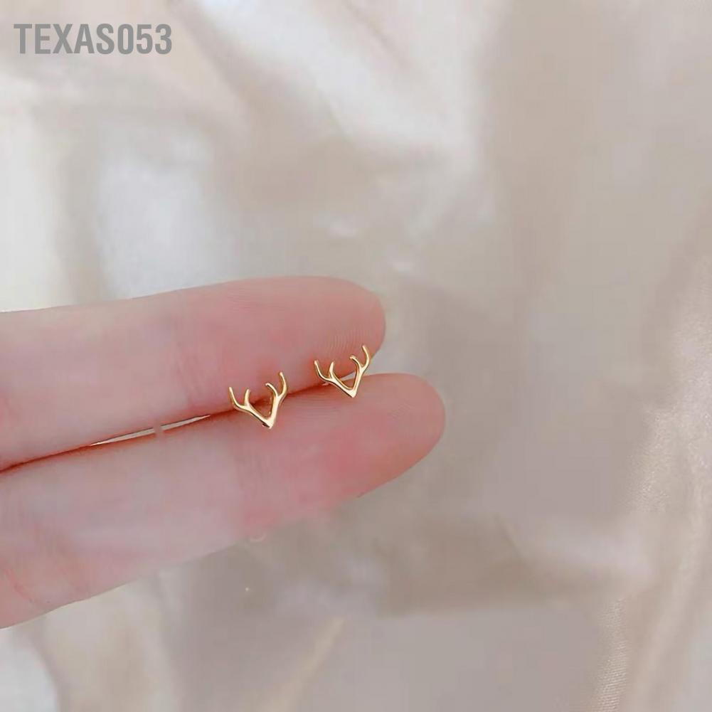 Texas053 Stud Earrings Small Exquisite Fashionable Summer Simple Ins Style for Women