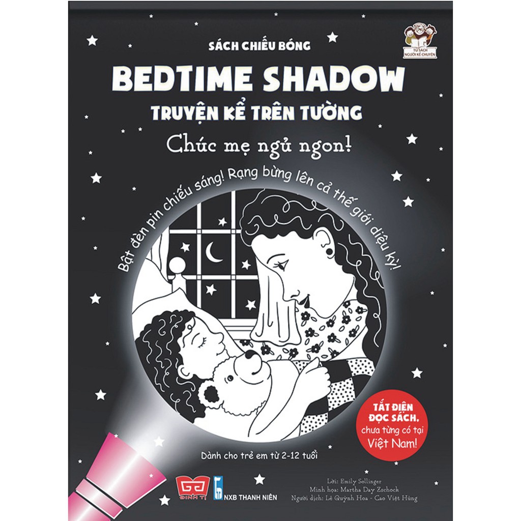 Sách chiếu bóng - bedtime shadow – truyện kể trên tường - chúc mẹ ngủ ngon