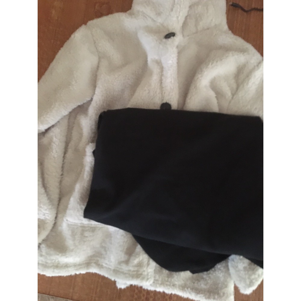 Bộ áo khoác lông cừu nữ + váy len tăm thời trang | BigBuy360 - bigbuy360.vn