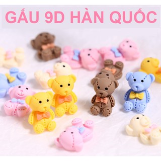 Charm gấu kẹo Hàn Quốc trang trí móng siêu dễ thương