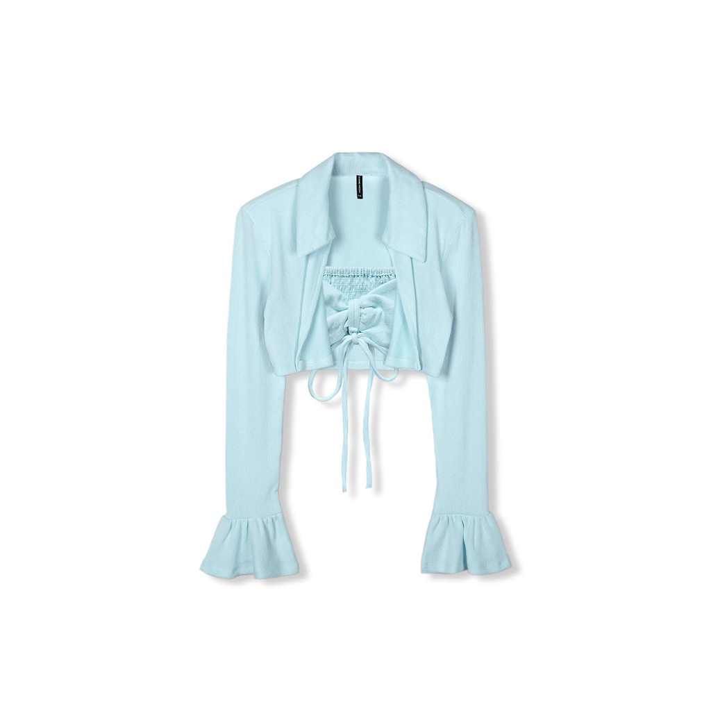 Set Nữ Cotton Candy Cardigan , Chất Vải Tăm Nhuyễn Thoải Mái , WSD000385 , Somehow