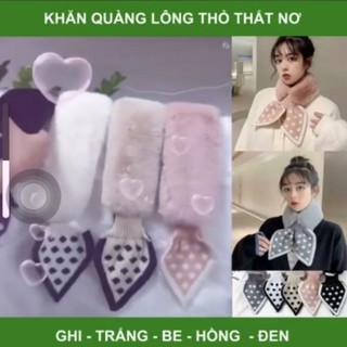 🌺 KHĂN LÔNG THỎ QUÀNG CỔ CÁCH ĐIỆU