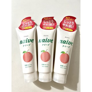 Sữa rửa mặt đào naive kracie date t5/2022