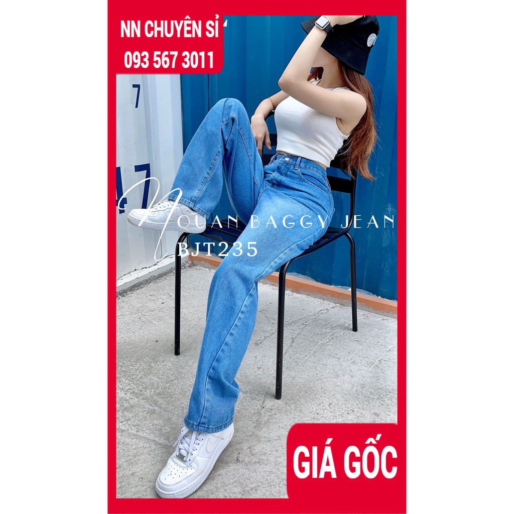 HÀNG ĐẸP ⚡QUẦN BAGGY ỐNG SUÔNG PHOM CHUẨN CỰC CHẤT BJT235 ⚡ ẢNH THẬT⚡ BAGGY BÒ NỮ PHOM SUÔNG