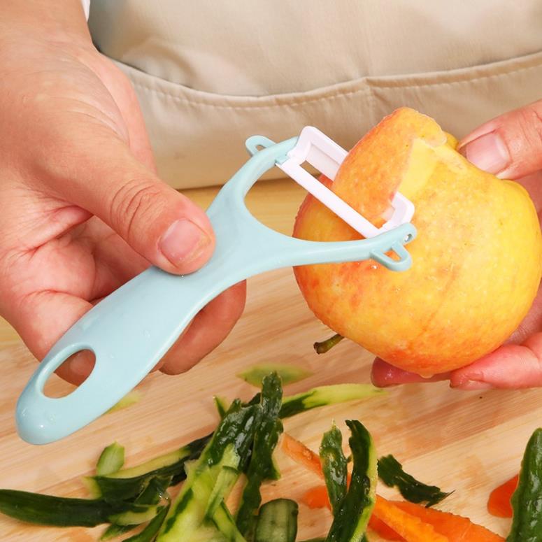 Dụng Cụ Nạo Gọt Trái Cây, Rau Củ Quả Lưỡi Sứ