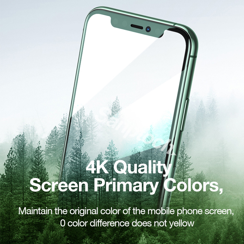 Kính cường lực bảo vệ mắt cho màn hình iPhone 11 / 12 / 13 Pro Max XR X Xs Max 6 6s 7 8 Plus SE 2020