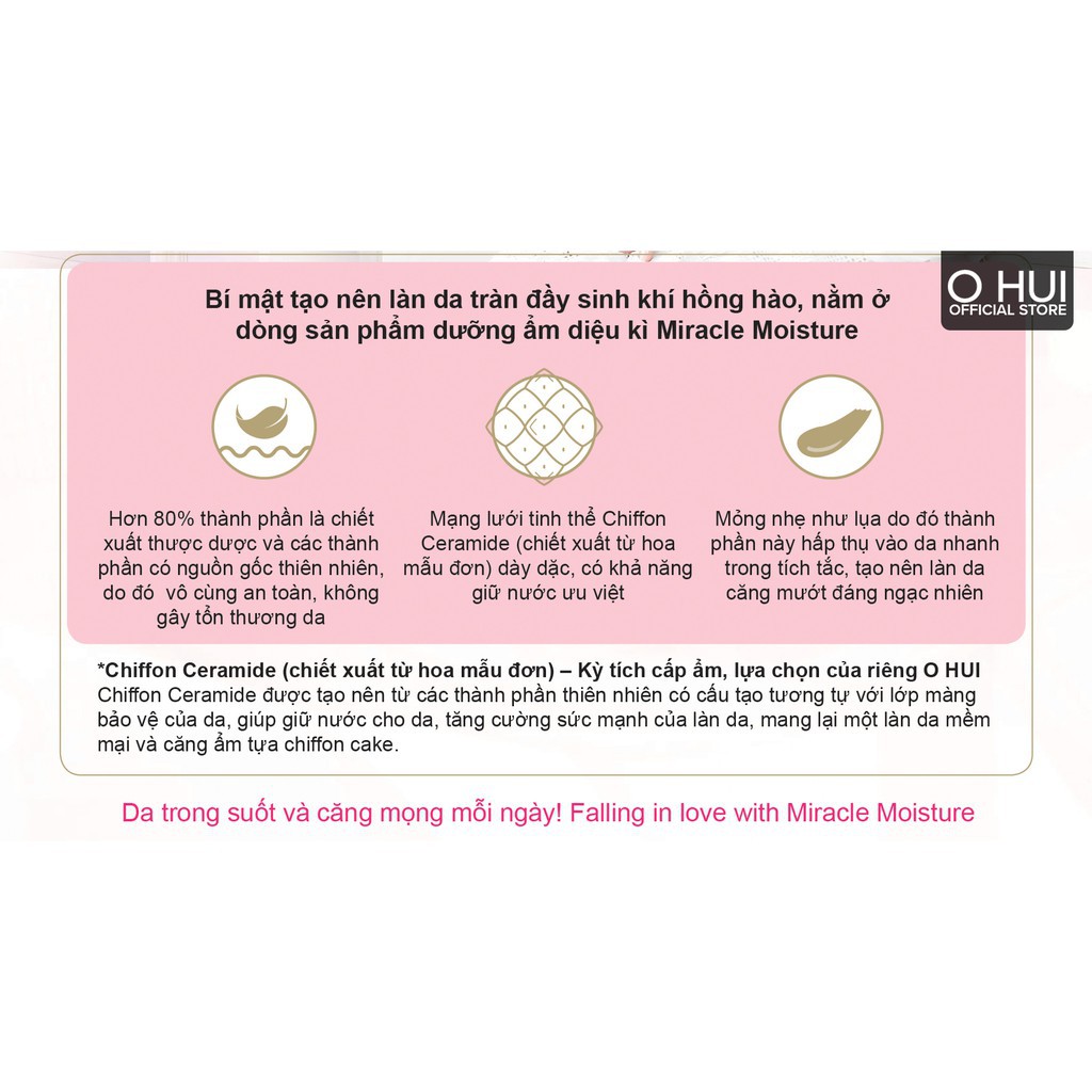 Nước Hoa Hồng Dưỡng Ẩm Cho Da Khô OHUI Miracle Moisture Skin Softener Moist 150ml | BigBuy360 - bigbuy360.vn