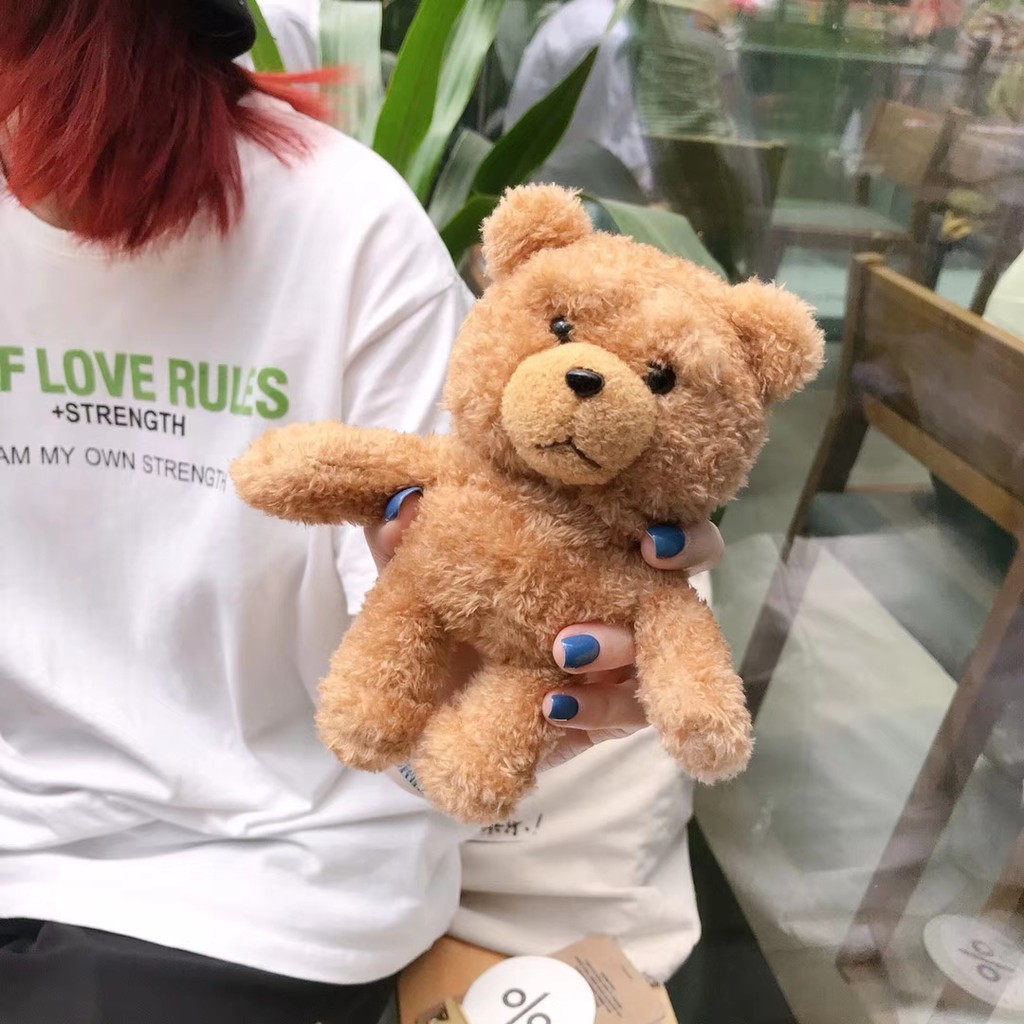 Vỏ Bảo Vệ Hộp Sạc Tai Nghe Airpods 1 / 2 / 3 / Pro Hình Gấu Bông Teddy Dễ Thương Ốp