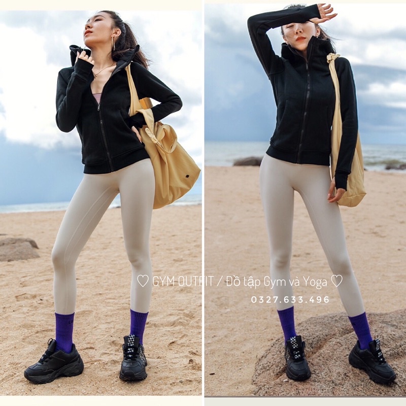 Áo Khoác Tập Gym - Yoga Nữ Lululemon Scuba Hoodie Light Cotton Fleece - Áo Khoác Thể Thao Cao Cấp Mới Nhất Thu Đông 2021