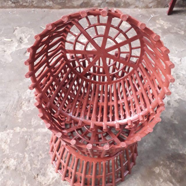 Chậu Nhựa Trồng Lan có nan phụ (LAN QUE) chắc chắn đủ size (f30-f35)