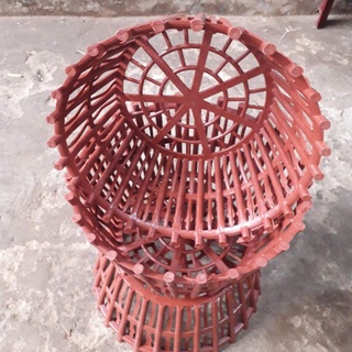 Chậu Nhựa Trồng Lan có nan phụ (LAN QUE) chắc chắn đủ size (f30-f35)