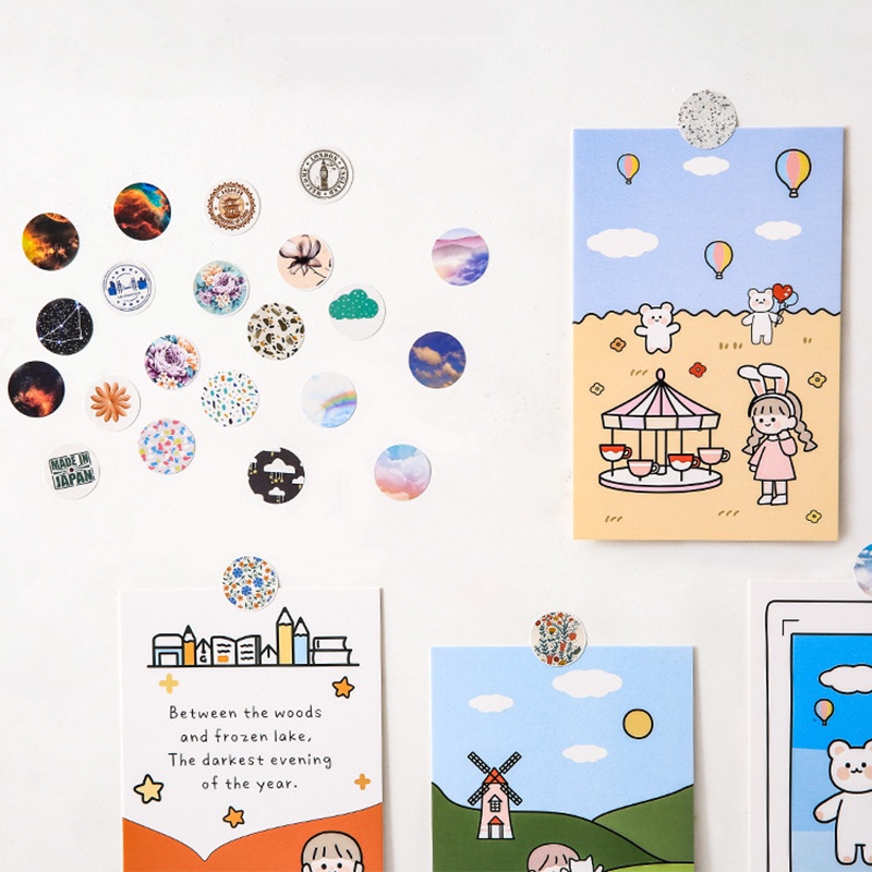 Miếng Dán Trang Trí Nhiều Màu Sắc Độc Đáo Cho Học Sinh