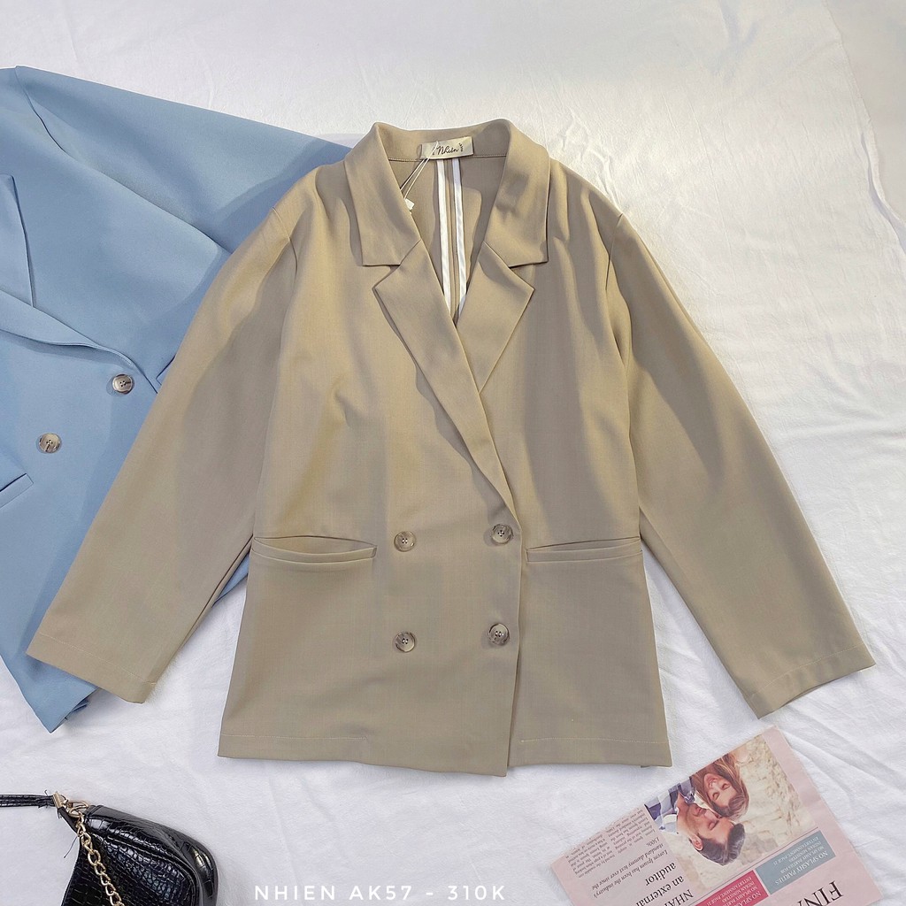 Áo Khoác Blazer 4 Nút_Nhienvintage AK57 | BigBuy360 - bigbuy360.vn