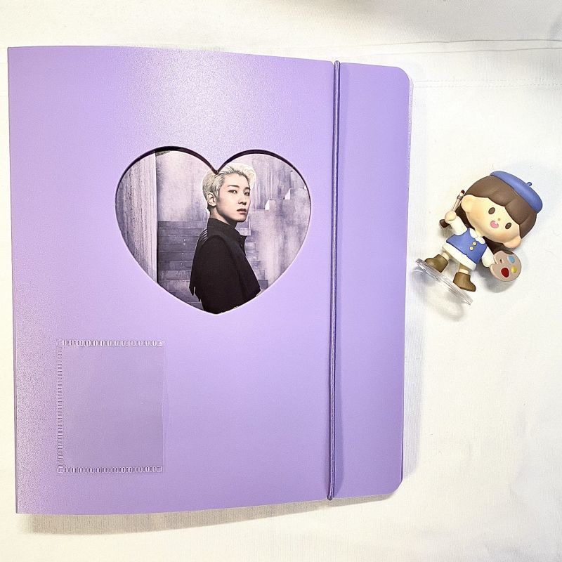 Sổ Còng Binder Cuốn Album Ảnh 2 Lỗ Khổ A5 DIY Tiện Dụng