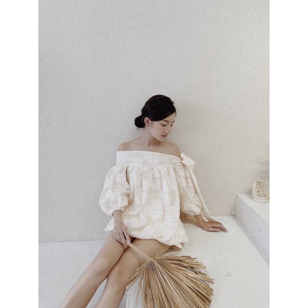 Áo kiểu buộc nơ - Rachel top
