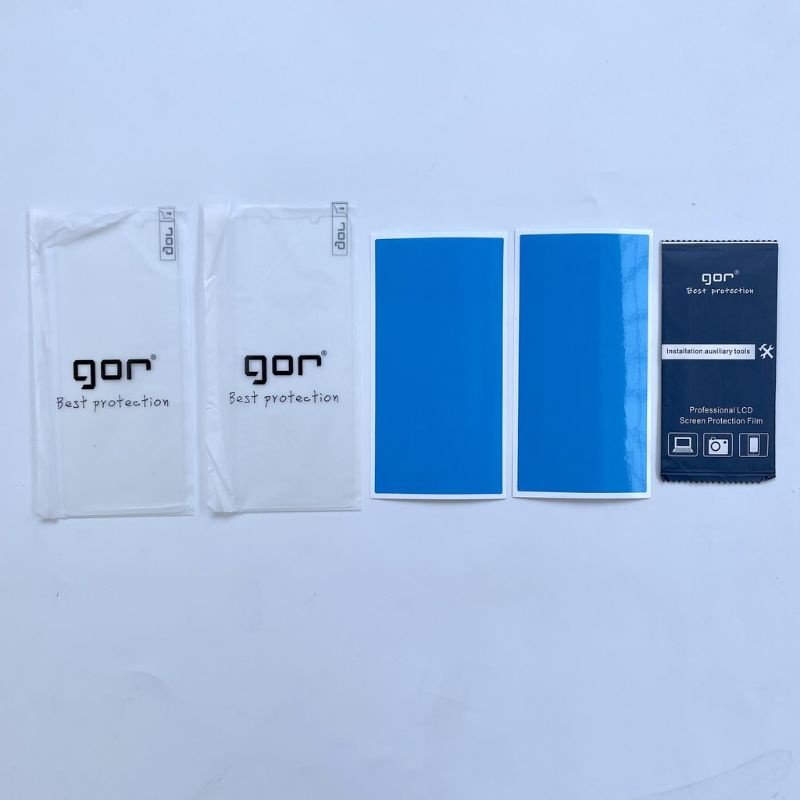 Miếng dán kính cường lực thương hiệu Gor cho Sony Xperia 1 III( Xperia 1 Mark 3) bộ 2 miếng dán+ phụ kiện