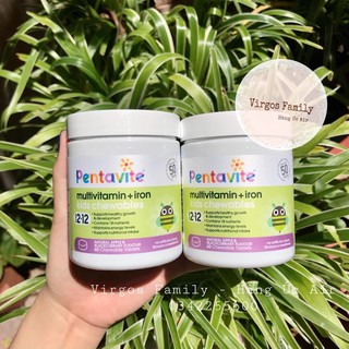 Pentavite Multivitamin Iron viên cho trẻ