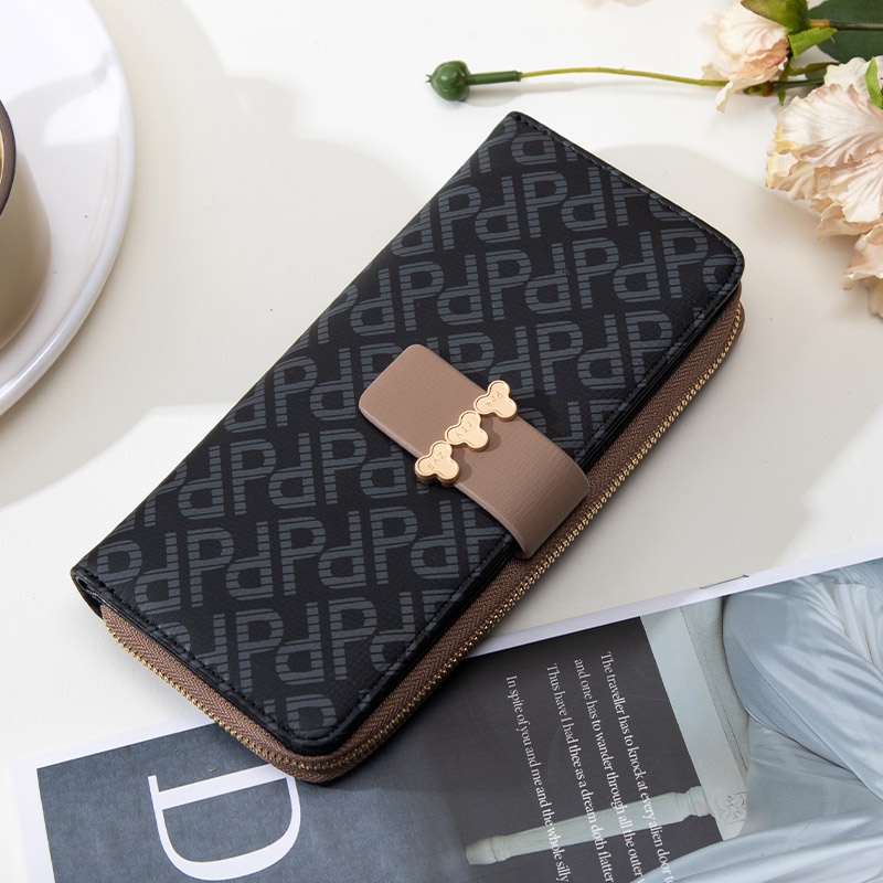 Ví Nữ Cầm Tay Có Khóa Kéo